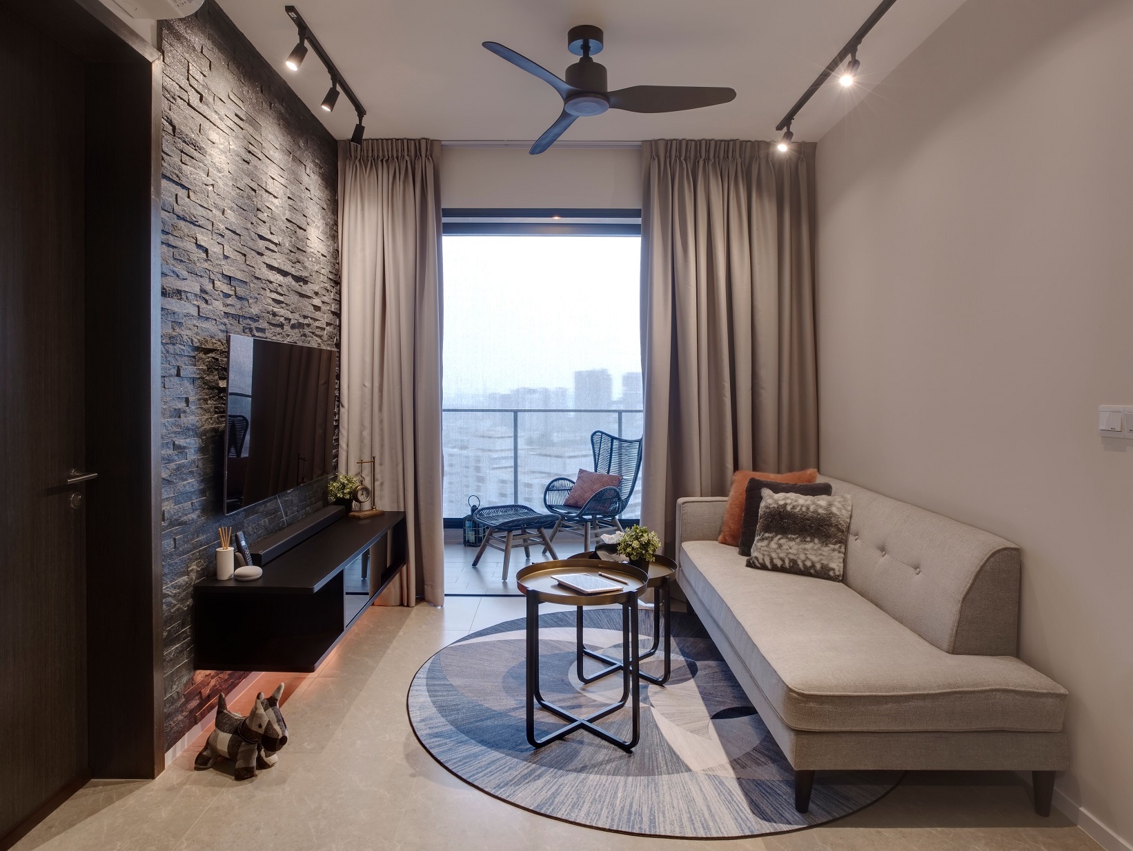 interior design for condo living room