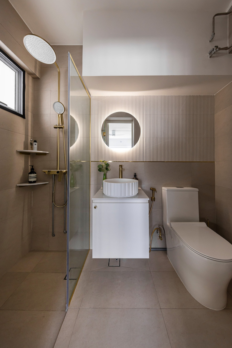 "HDB Design– WHITE MINIMALIST @ BUKIT BATOK - 3"